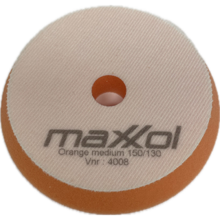 Polerpad Orange Medium 130x25mm/ 5" Maxxol's egen pad serie for 5''