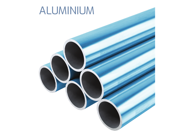 Airnet Aluminium rør 5,7m D25 Rør for trykkluft 25mm