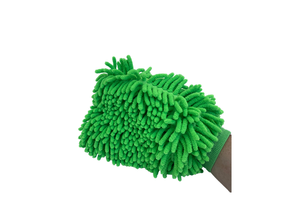 Maxxol Microfiber NoodleVott Grønn Myk Konfortabel vott med fluffy Noodles