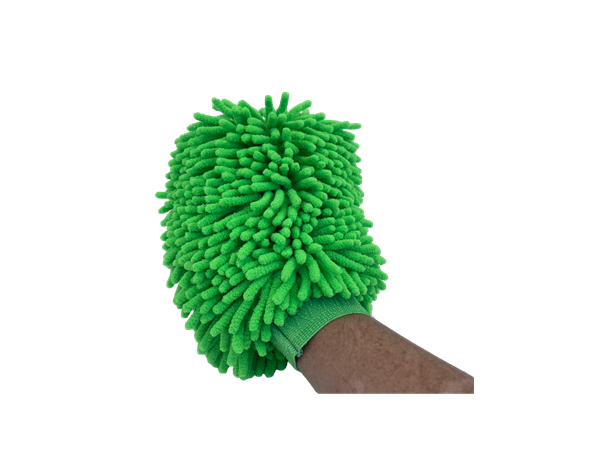 Maxxol Microfiber NoodleVott Grønn Myk Konfortabel vott med fluffy Noodles