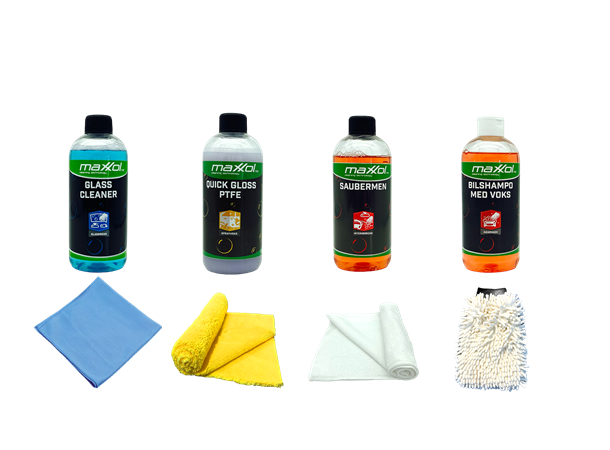 Basic Vaskepakke 8 helt nødvendige produkter