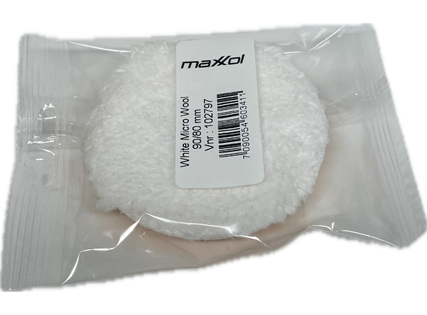 Polerpad 75mm/3" MicroWool Soft    1stk Maxxol's egen pad serie for 3"
