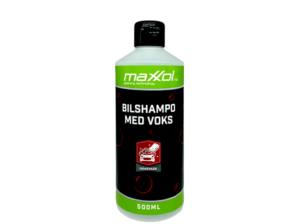 Maxxol Bilshampo m/voks 500ML Bilshampoo m/voks konsentrert 1:100
