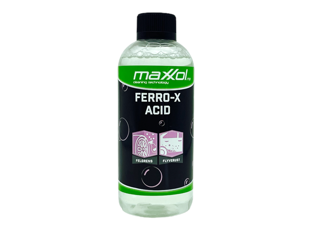Maxxol Ferro-X Acid 500ml Sterk og effektiv for alle typer felg