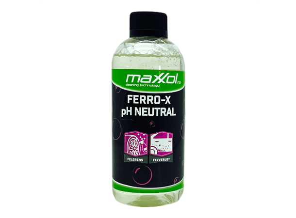 Maxxol Ferro-X pH Neutral 500ml Effektiv på alle felg-og lakkoverflater