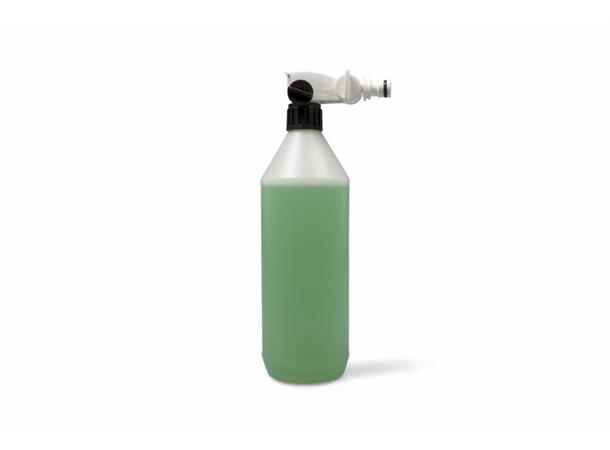 Skuminjektor for 0,6-1L flaske Gardenatilkobling - Lavtrykk